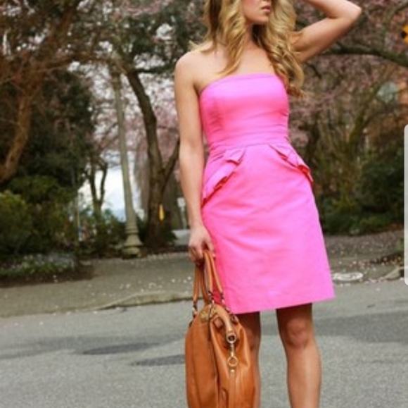 J. Crew Dresses & Skirts - NWT Hot Pink J.Crew Flamenco Dress